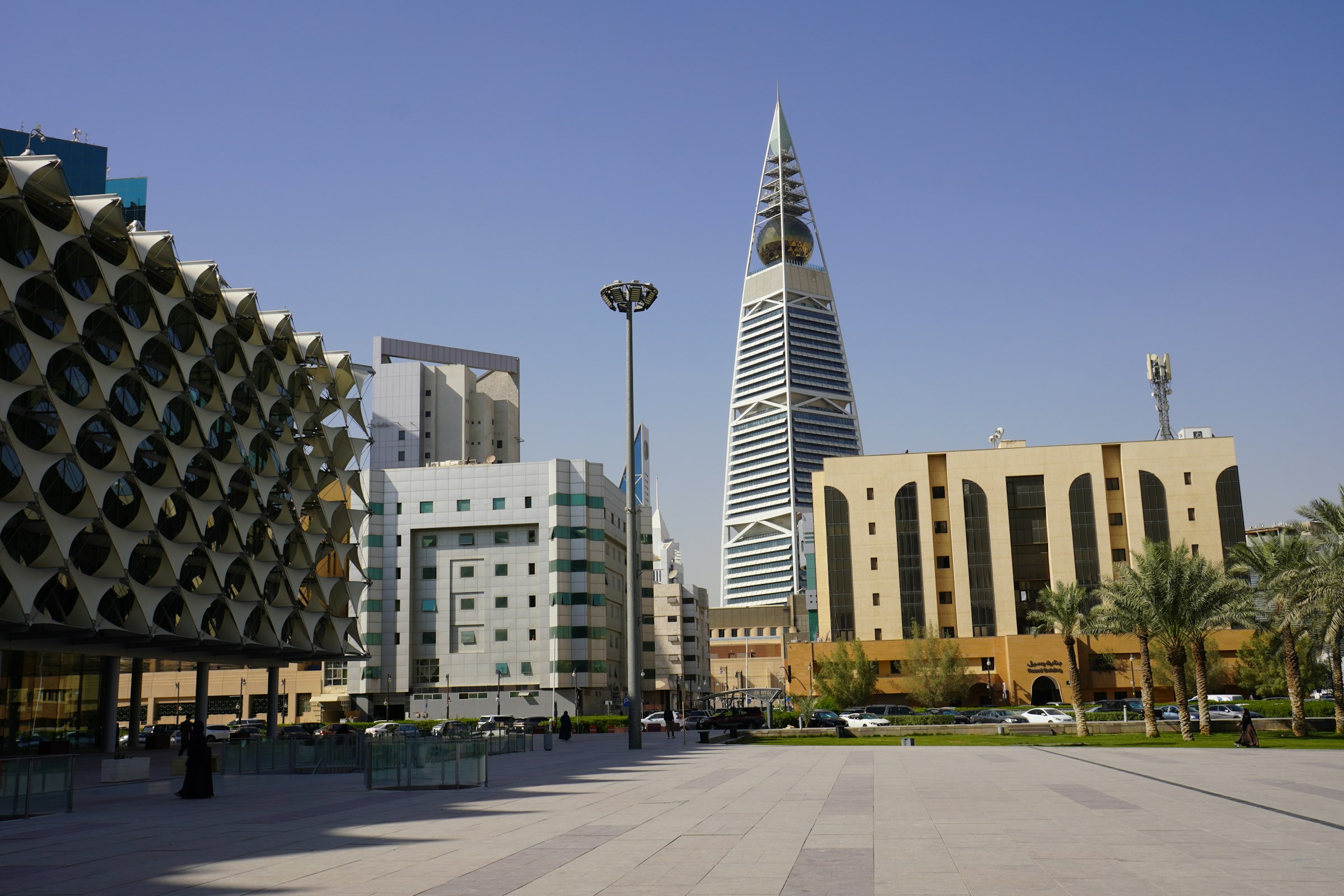 Riyadh cityscape with Al Faisaliah tower